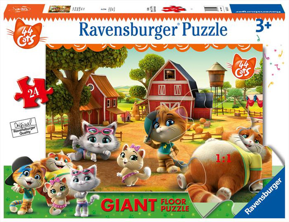 Immagine del prodotto RAVENSBURGER - 44 GATTI PUZZLE 24 PEZZI GIANT