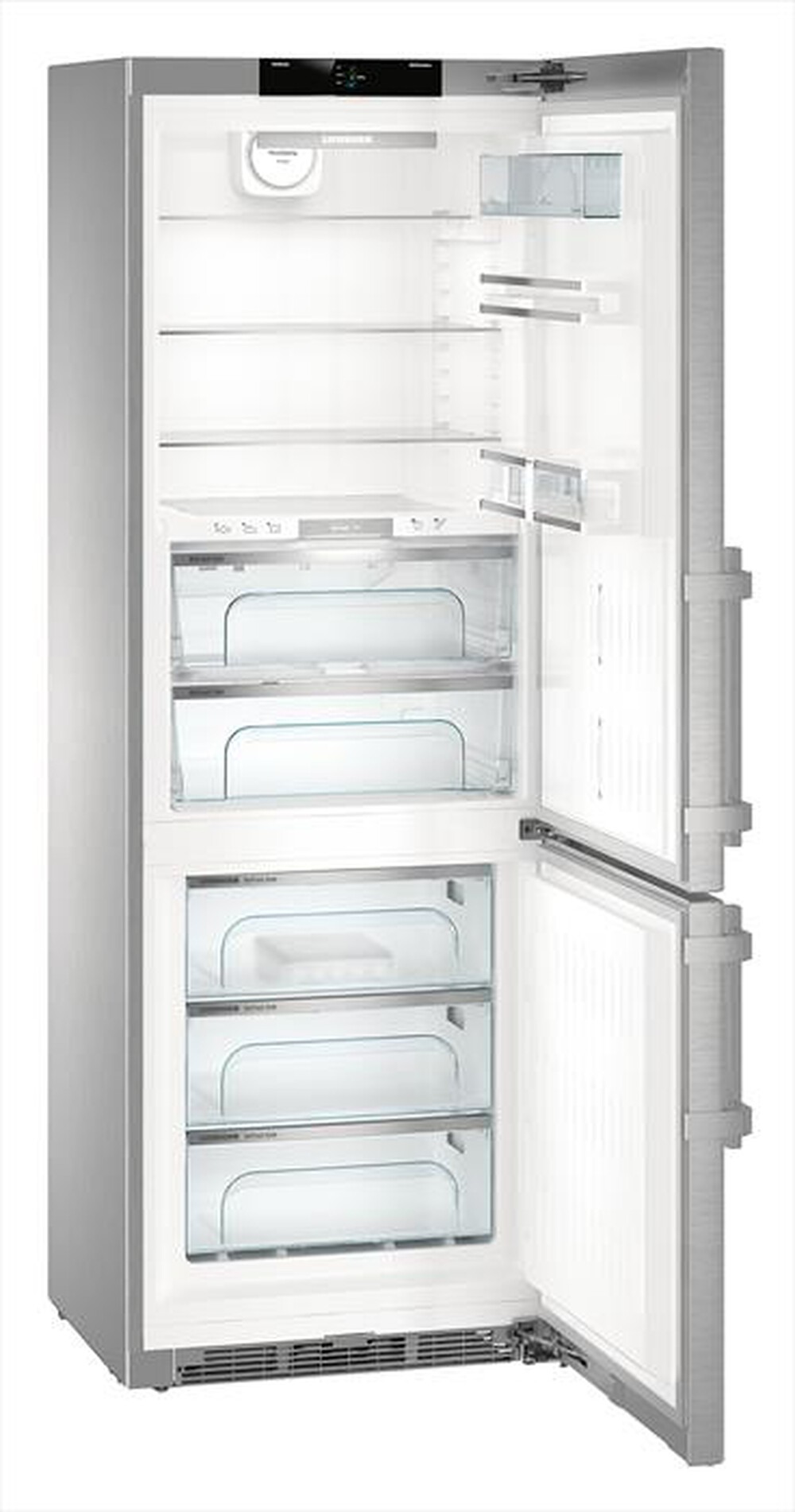 "LIEBHERR - Frigorifero combinato CBNES 5775-20 Classe B-Acciaio"