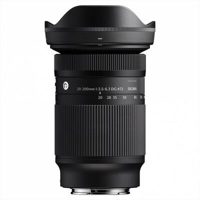 SIGMA - Obiettivo 20-200/3.5-6.3 (C) DG SONY E-MOUNT-Nero