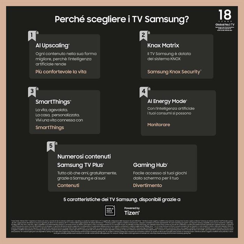 Immagine del prodotto SAMSUNG - Smart TV LED UHD 4K 98" UE98DU9070UXZT-GRAPHITE BLACK