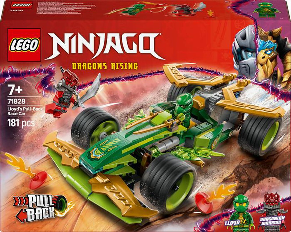 Immagine del prodotto LEGO - NINJAGO Racer pull-back di Lloyd 71828