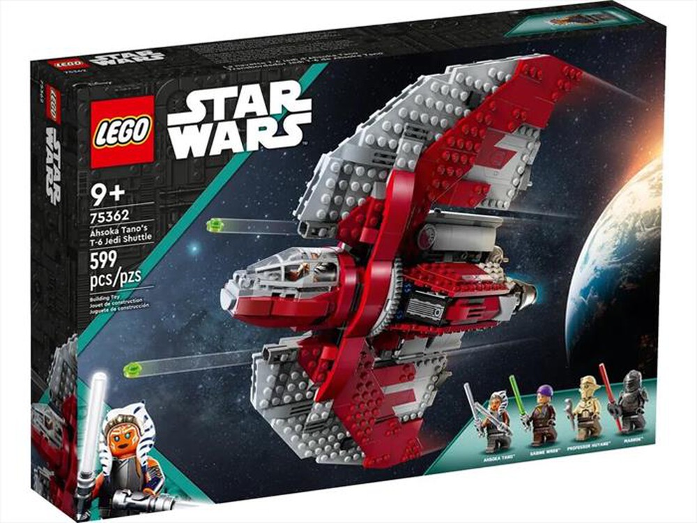 "LEGO - STAR WARS Shuttle Jedi T-6 di Ahsoka Tano - 75362"