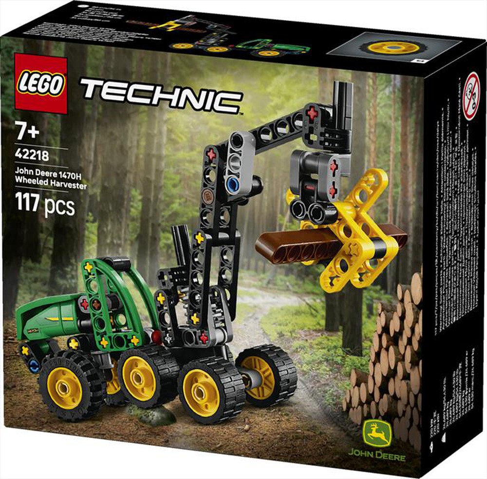 Immagine del prodotto LEGO - TECHNIC Mietitrebbia gommato John Deere - 42218-Multicolore