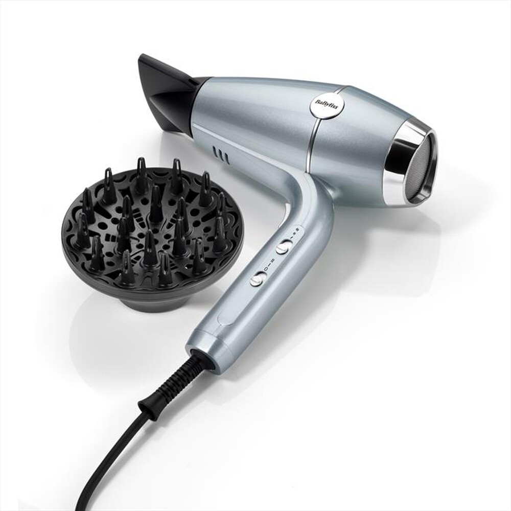 "BABYLISS - D773DE-Blu/Argento"