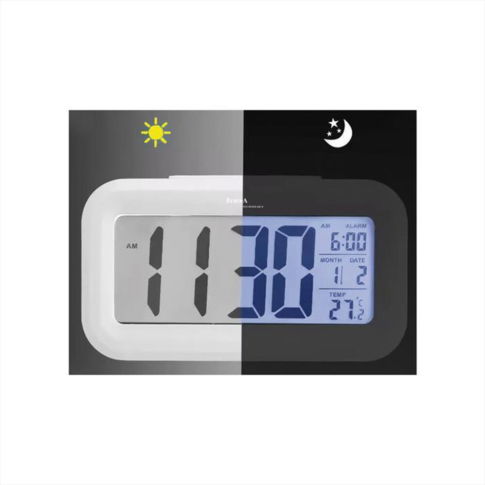 Immagine del prodotto EUROPA TECHNOLOGY - Sveglia con display LCD DV-201 LD-BLACK