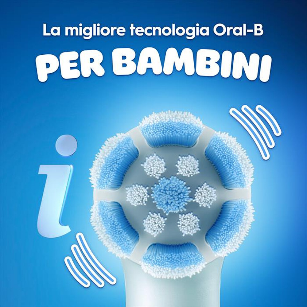 Immagine del prodotto ORAL-B - Spazzolino IOS2K.1I9.K FBNLSENOR SBL STITCH HBOX-CELESTE