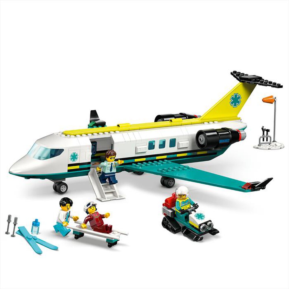 "LEGO - AEREO AMBULANZA DI EMERGENZA-,"