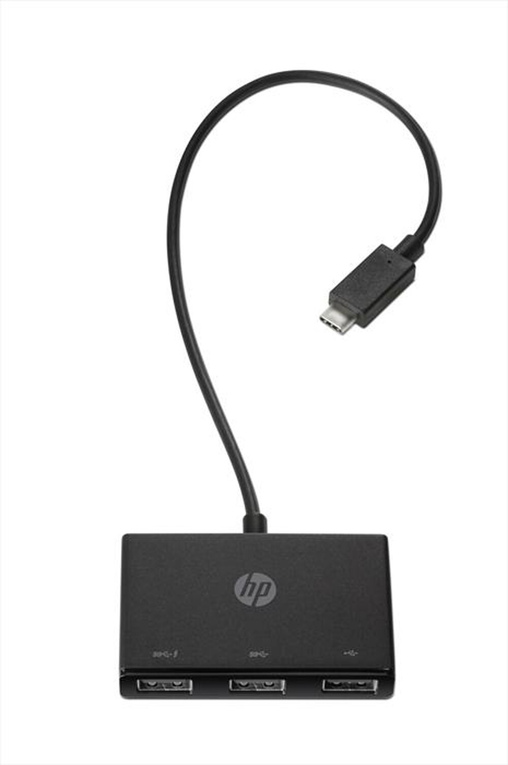 "HP - USB-C TO USB-A HUB-Nero"