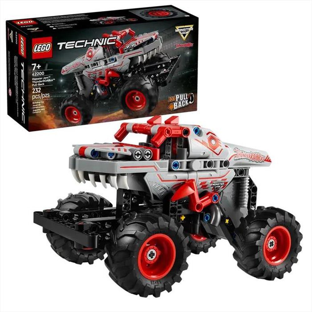 "LEGO - TECHNIC Pull-back Monster Jam ThunderROARus-42200-Multicolore"