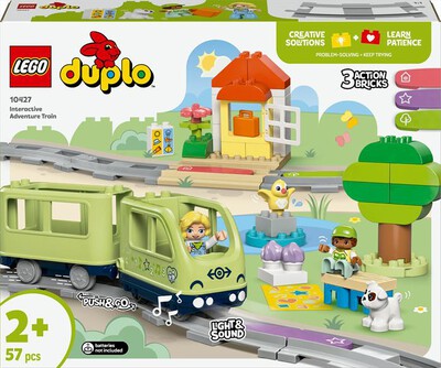LEGO - DUPLO Town Treno d&rsquo;avventura interattivo 10427