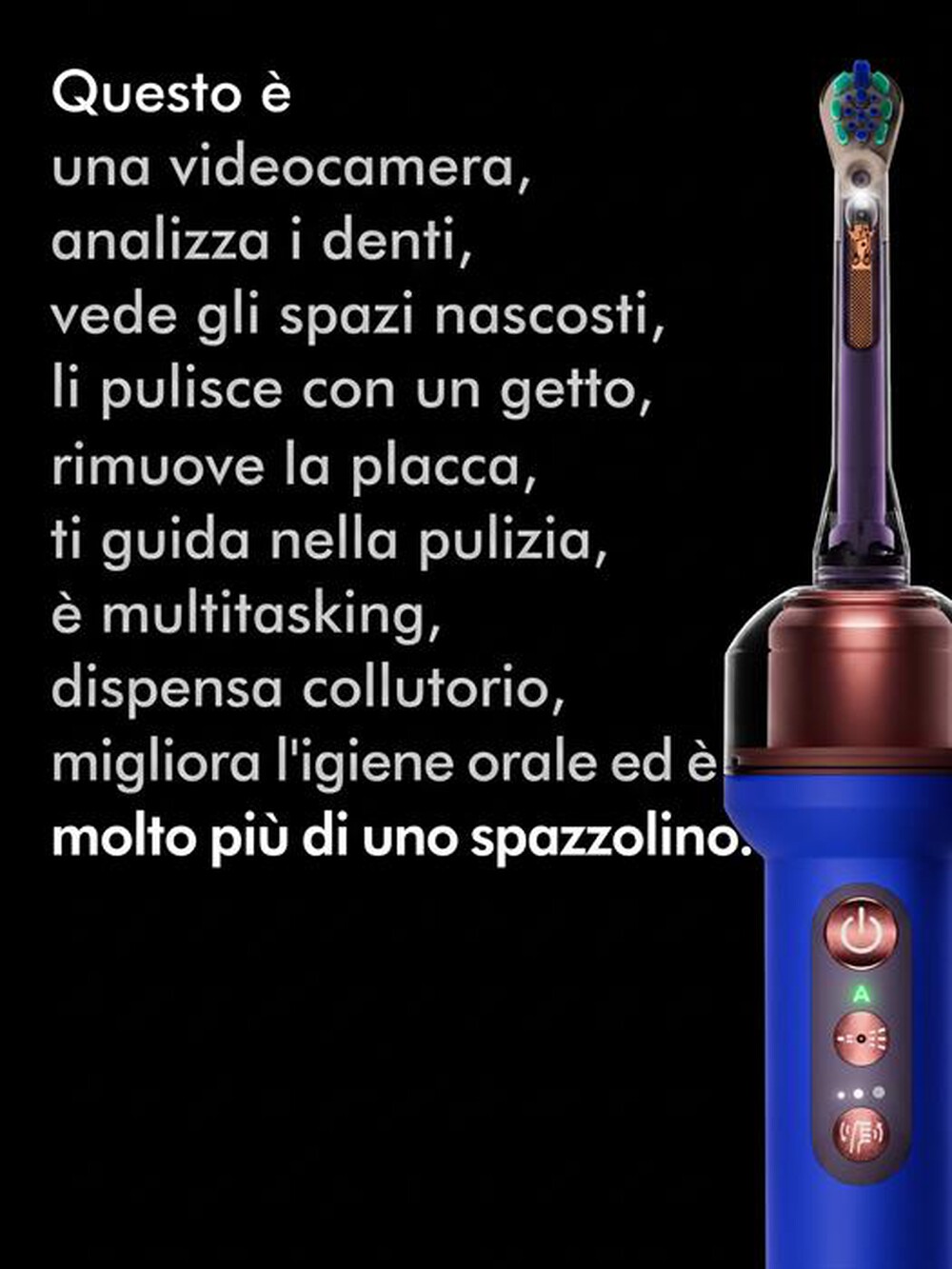 Immagine del prodotto DYSON - CAMERAJET Spazzolino elettrico e idropulsore-Ceramic Ultra Blue