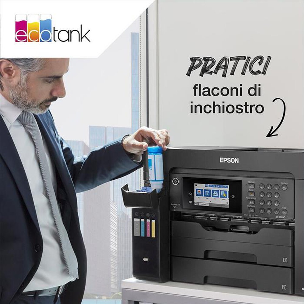 "EPSON - 113 FLACONE DI INCHIOSTRO ECOTANK T06B2-Ciano"