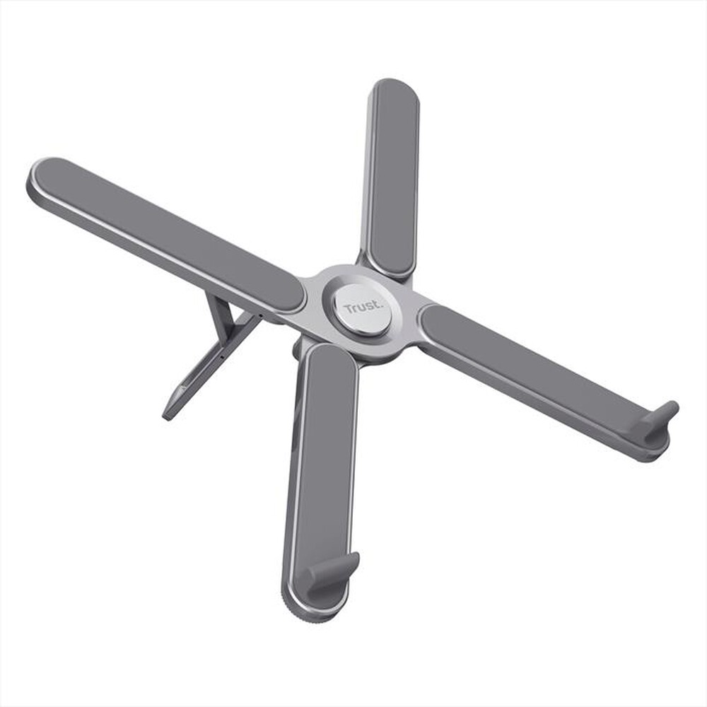"TRUST - MACY FOLDABLE METAL LAPTOP STAND-Grey"