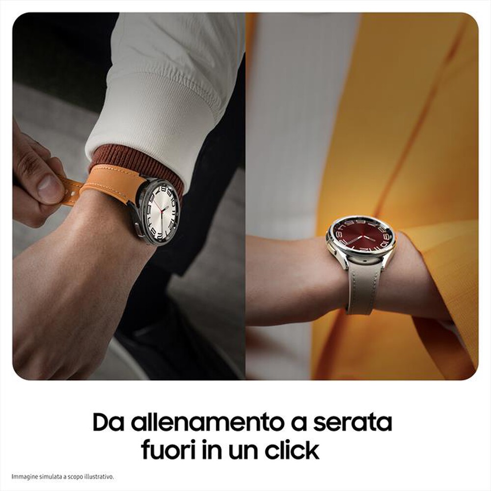 Immagine del prodotto SAMSUNG - Galaxy Watch6 Classic 43mm-Silver