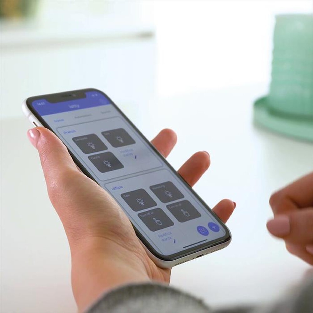 "IOTTIE - INTERRUTTORE INTELLIGENTE PER TAPPARELLE-Black"