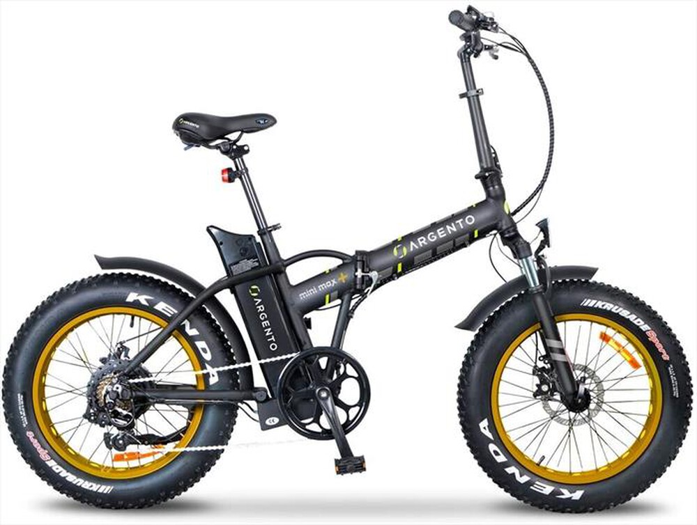 "ARGENTO - FOLDABLE E-BIKE MINI MAX PLUS YELLOW 2021"