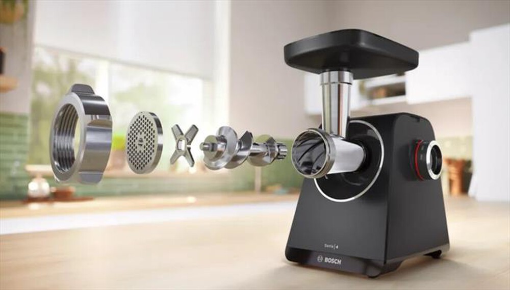 Immagine del prodotto BOSCH - TRITACARNE SERIE 4, MULTIPOWER, 1900 W, NERO