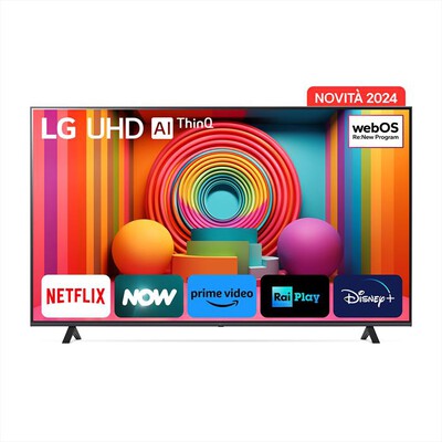 LG - Smart TV LED Serie UR75 UHD 4K 75" 75UR75006LK-Nero