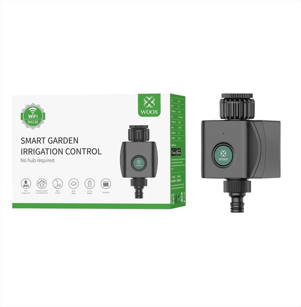 "WOOX - SMART GARDEN IRRIGATION CONTROL-NERO"