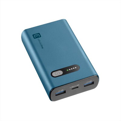 CELLULARLINE - Caricabatterie Portatile PBFAST01PD10000G-Blu