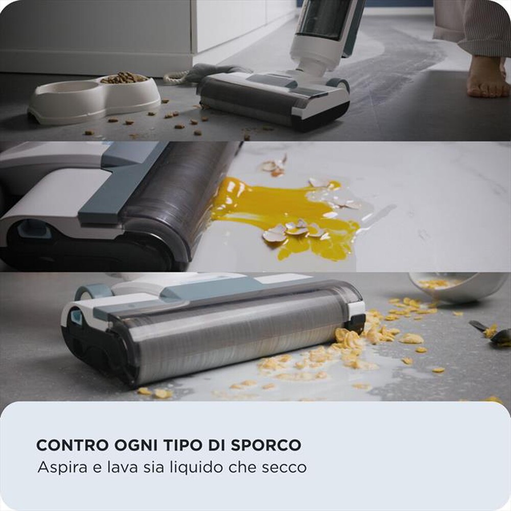 Immagine del prodotto ARIETE - 2483 AQUA FORCE WASH & VACUUM LAVAPAVIMENTI CORDLE-Azzurro