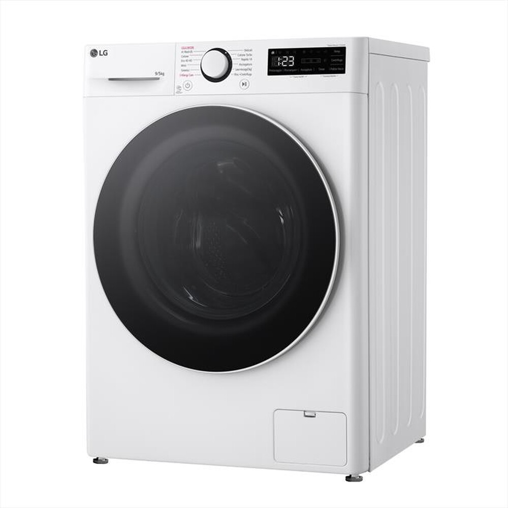 "LG - Lavasciuga AI DD D2R5S09TSWW 9/5 Kg Classe E-Bianca"