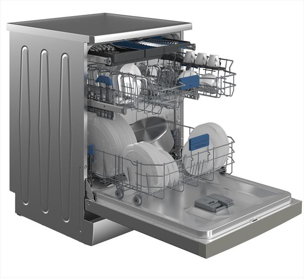 Immagine del prodotto BEKO - Lavastoviglie BDFN26550XP Classe B 15 coperti-Acciaio inox