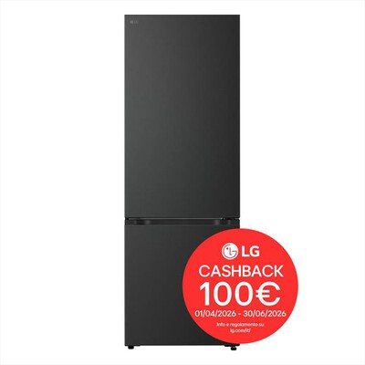 LG - Frigorifero combinato GBBW322CEV Classe C 465lt-Nero
