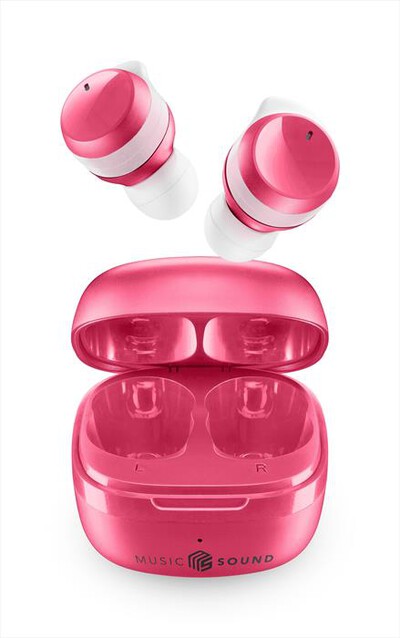 CELLULARLINE - Auricolare bluetooth BTMSTWSFLOWP-Rosa