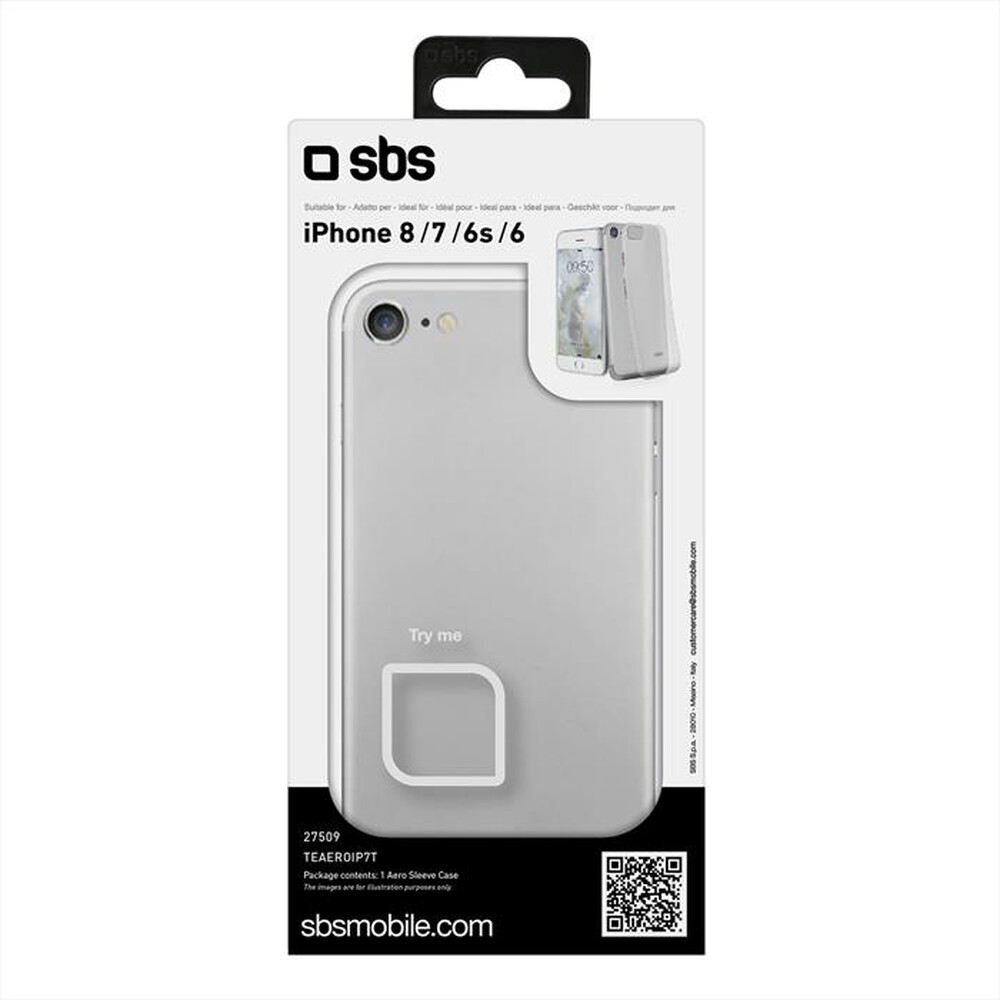 "SBS - TEAEROIP7T-Trasparente"