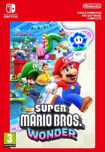 NINTENDO - SUPER MARIO BROS. WONDER - CODICE DOWNLOAD