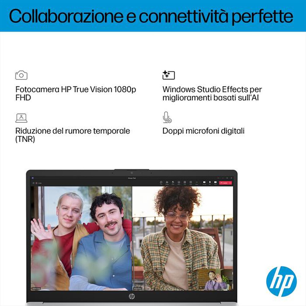 Immagine del prodotto HP - OMNIBOOK 3 NG AI 15-FN0015NL-Glacier Silver