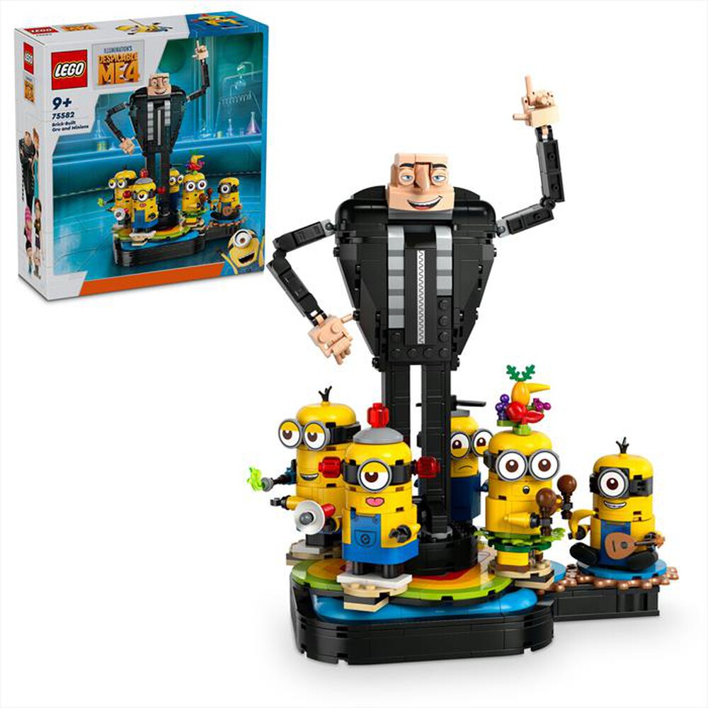 Immagine del prodotto LEGO - CATTIVISSIMO ME Gru e Minions in mattoncini 75582