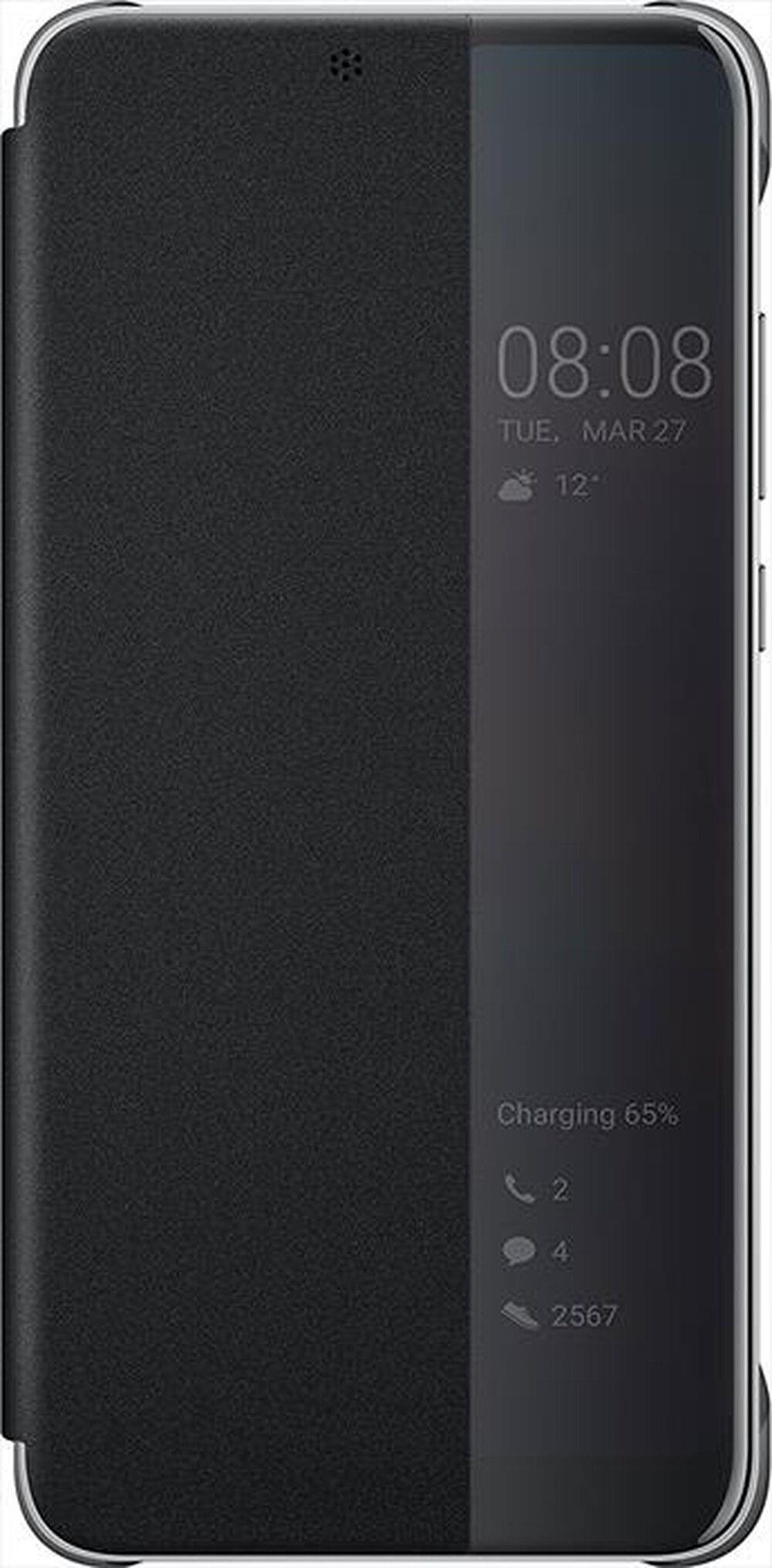 "HUAWEI - P20 SMART FLIP CASE-NERO"