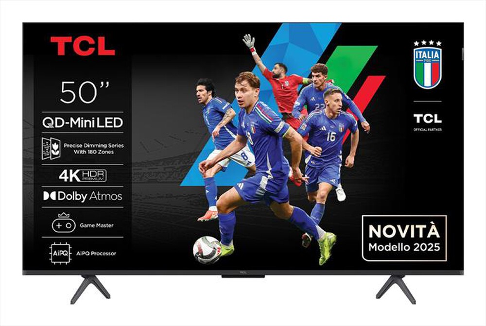 Immagine del prodotto TCL - Smart TV MINI LED UHD 4K 50" 50C69KS-Metallic