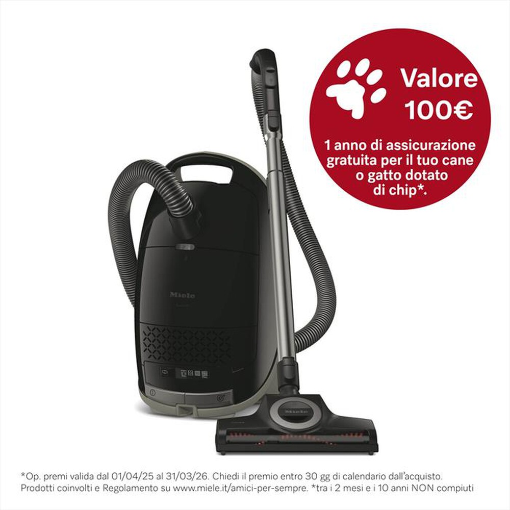 "MIELE - Aspirapolvere a traino GUARD M1 CAT&DOG FLEX-Nero Ossidiana"