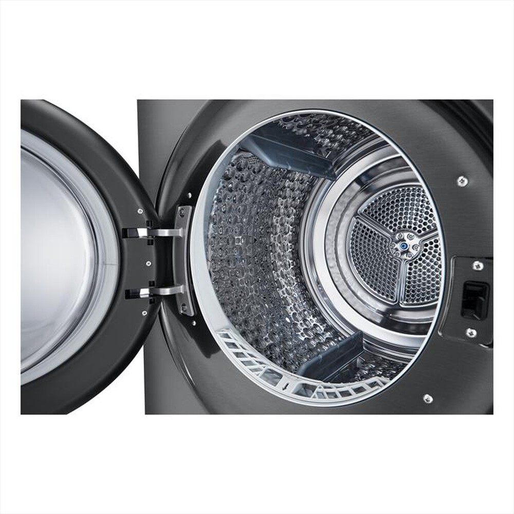 "LG - Lavasciuga WASHTOWER WT1210BBF 12/10 Kg Classe A-Platinum Black"