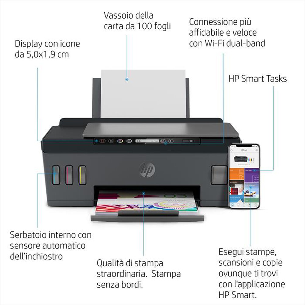 Immagine del prodotto HP - SMART TANK PLUS 555-Grigio