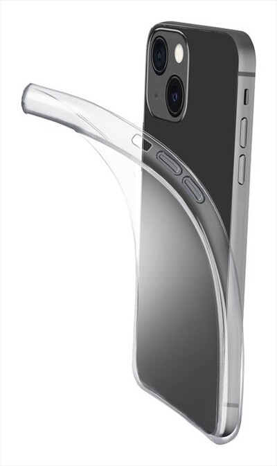 CELLULARLINE - Custodia Back FINECIPH15T per iPhone 15-Trasparente