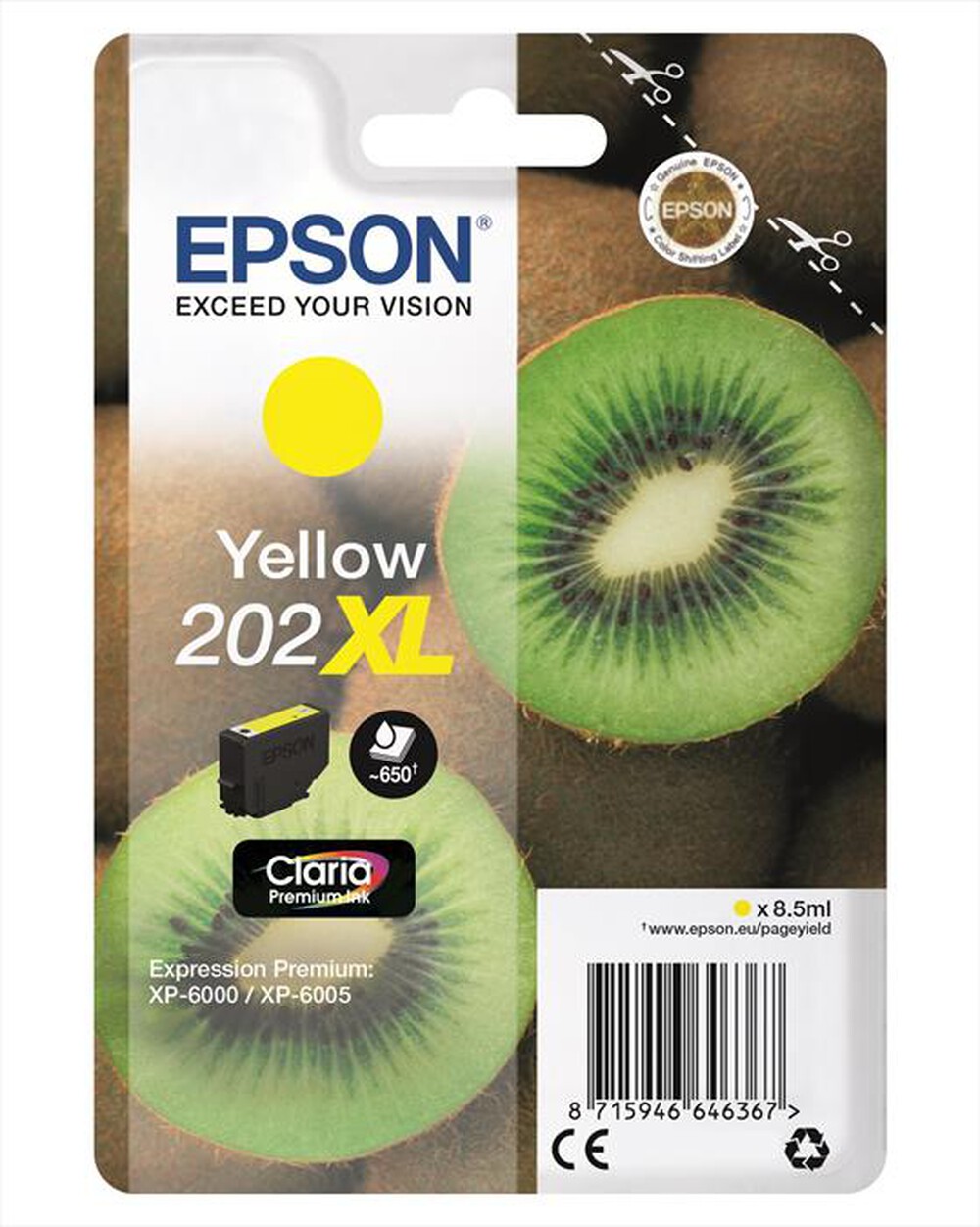 EPSON - C13T02H44020-Giallo