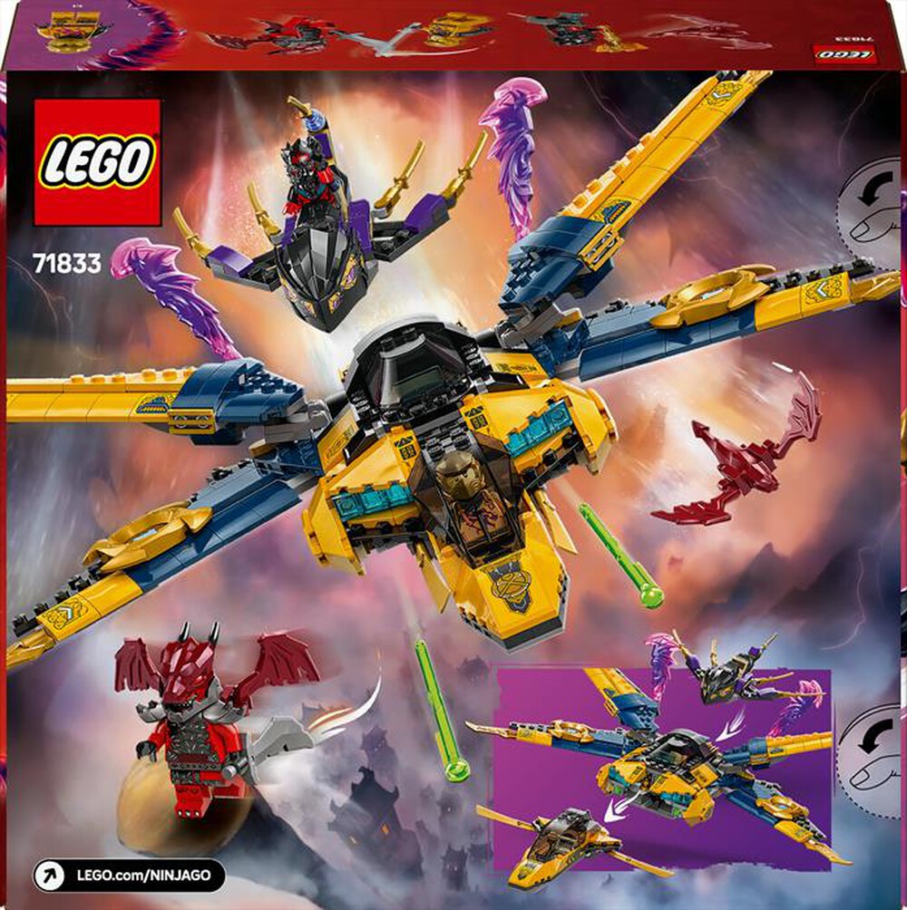 Immagine del prodotto LEGO - NINJAGO Jet Super Storm di Ras e Arin 71833