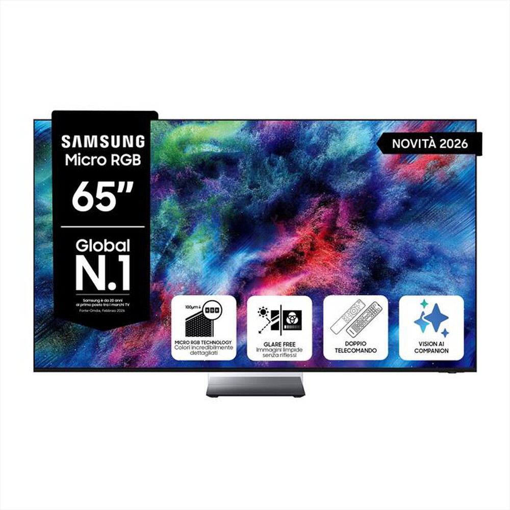 Immagine del prodotto SAMSUNG - Smart TV Micro LED RGB 4K AI 65" MRE65R95HATXZT-Black