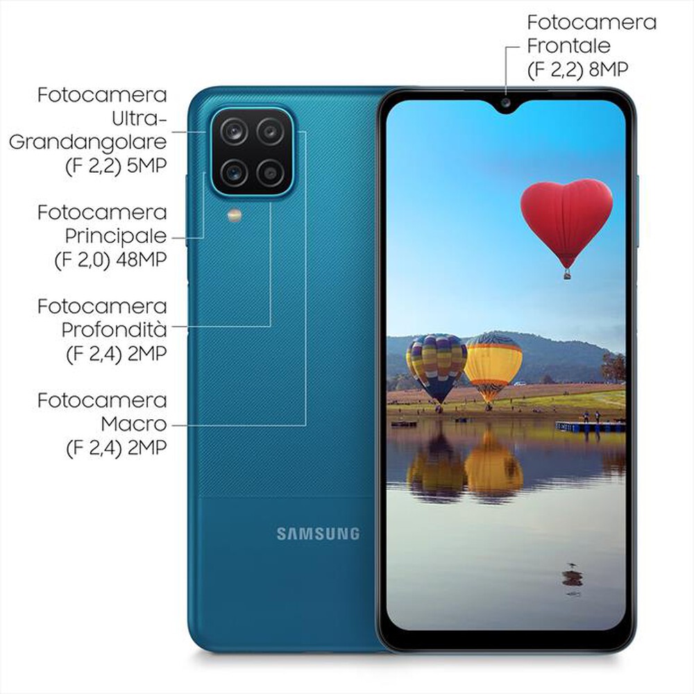 "SAMSUNG - GALAXY A12 128GB EXYNOS-Blue"