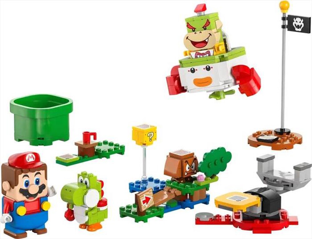 "LEGO - AVVENTURE DI LEGO MARIO INTERATTIVO - 71439-Multicolore"