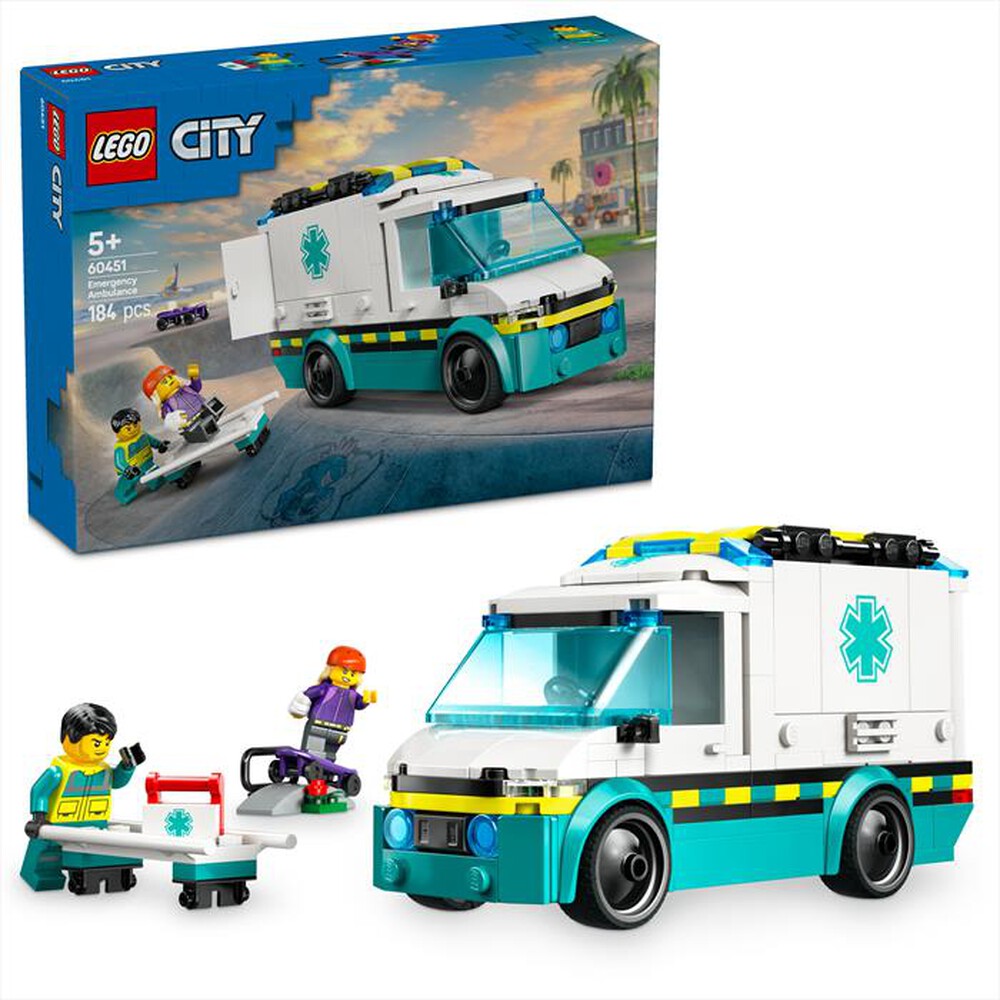 Immagine del prodotto LEGO - CITY GREAT VEHICLES Ambulanza di emergenza 60451
