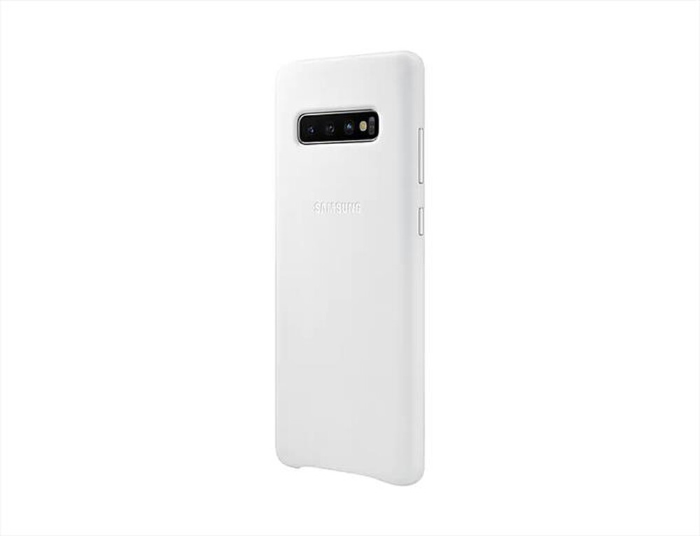 "SAMSUNG - LEATHER COVER GALAXY S10+-Bianco"