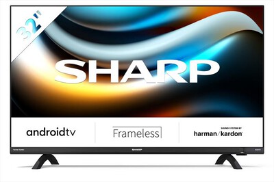 SHARP - Smart TV LED ANDROID HD READY 32" 32DI4EA-Nero