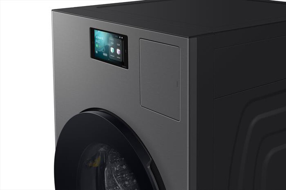 "SAMSUNG - Lavasciuga WD18DB8995BZT2 18/11 Kg Classe A-Dark Silver Steel -oblò Nero"