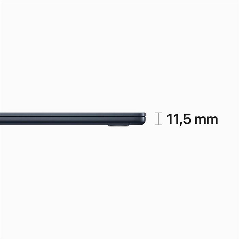 Immagine del prodotto APPLE - MacBook Air 15" M2 8-core CPU 10-core GPU 256GB-Mezzanotte