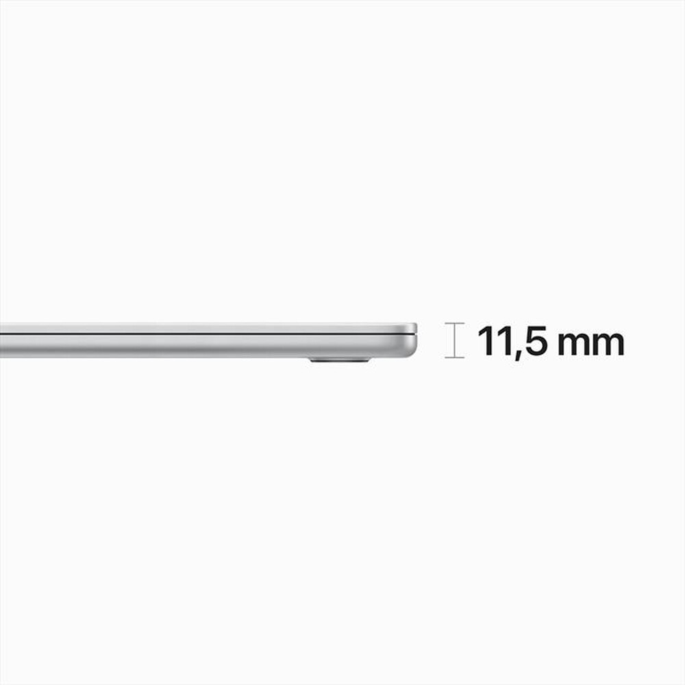 Immagine del prodotto APPLE - MacBook Air 15" M2 8-core CPU 10-core GPU 512GB-Argento